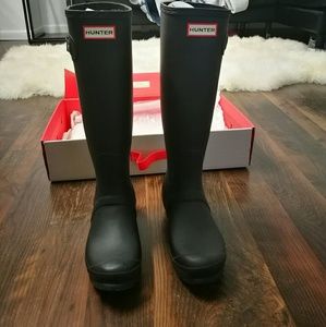Hunter Boots Women's Original Tall Black